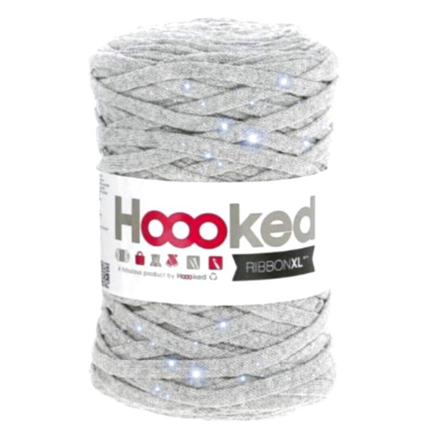 画像1: 【特別SALE】Hoooked RIBBONXL Lurex  SILVER GLITTER (1)